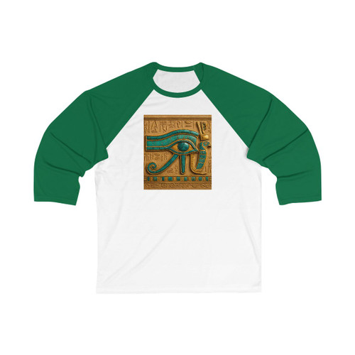 Mystical Eye of Horus - Unisex 3\4 Sleeve Baseball Tee