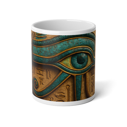 Mystical Eye of Horus - Jumbo Mug, 20oz