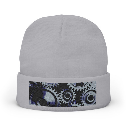 Gears of Innovation - Knit Beanie (Embroidery)