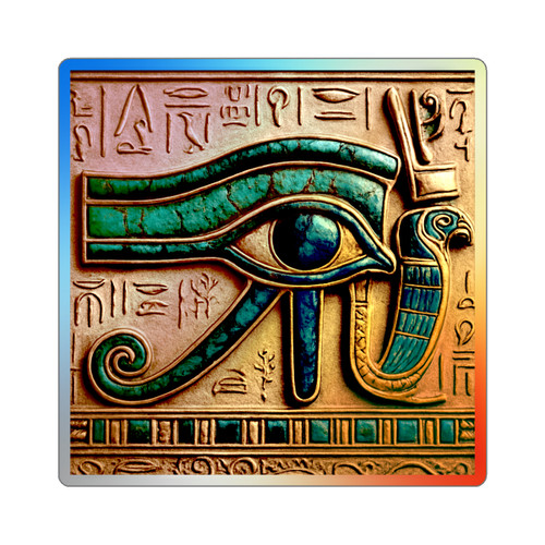Mystical Eye of Horus - Holographic Die-cut Stickers