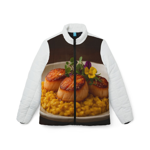 Gastronomic Bliss - Women’s Puffer Jacket (AOP) Gastronomic Bliss - Women’s Puffer Jacket (AOP)