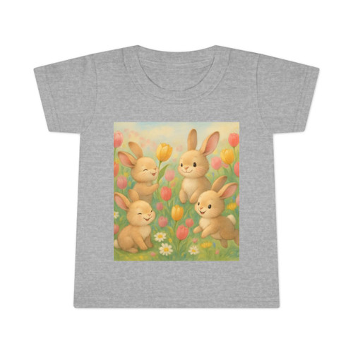 Bunny Blossom Parade - Toddler T-shirt Bunny Blossom Parade - Toddler T-shirt