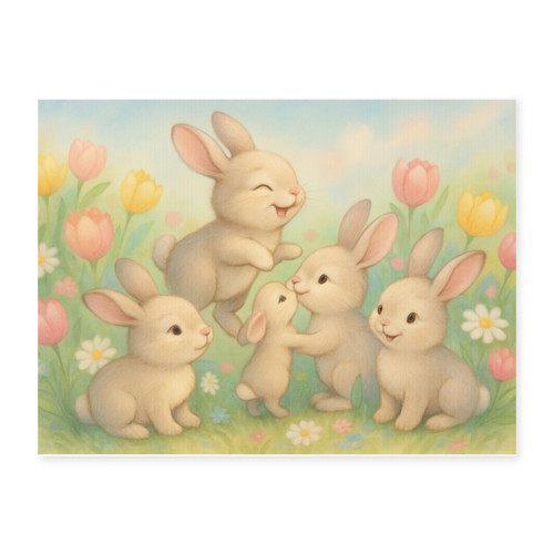 Bunny Blossom Parade - Yard Sign