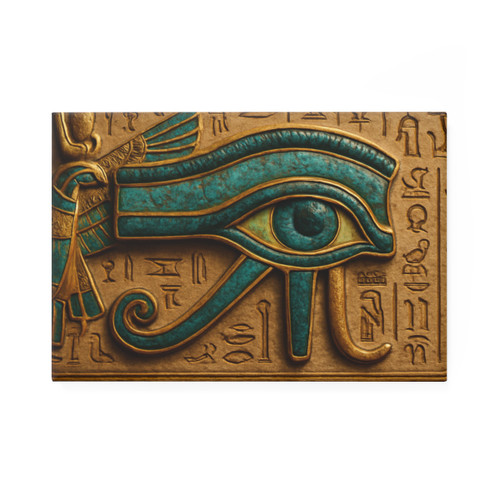 Mystical Eye of Horus - Button Magnet, Rectangle (1 & 10 pcs)