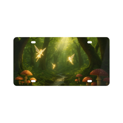Whispers of the Woods - License Plate