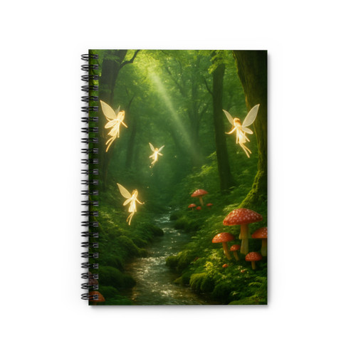 Whispers of the Woods - Spiral Notebook - Ruled Line