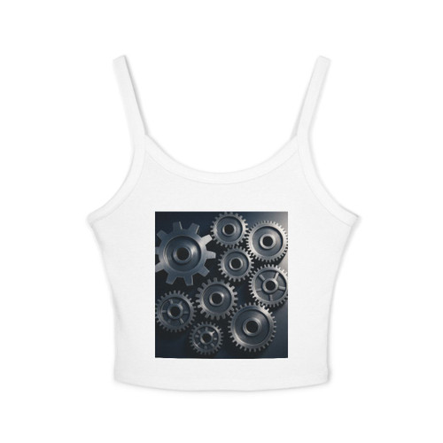 Gears of Innovation - Women's Spaghetti Strap Tank Top