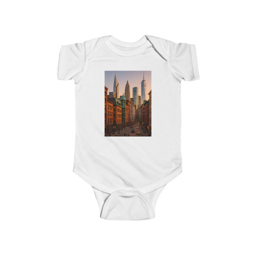 City Mosaic - Infant Fine Jersey Bodysuit