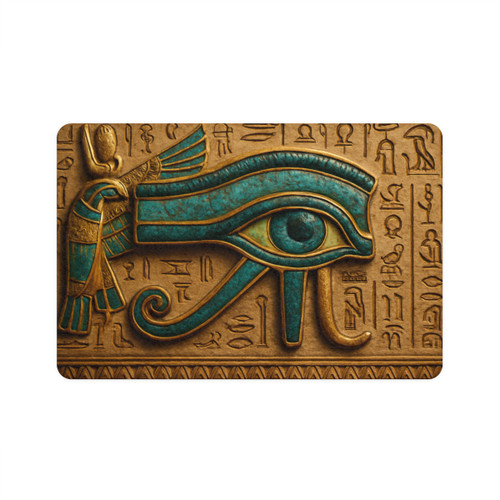Mystical Eye of Horus - Pet Food Mat (12x18)