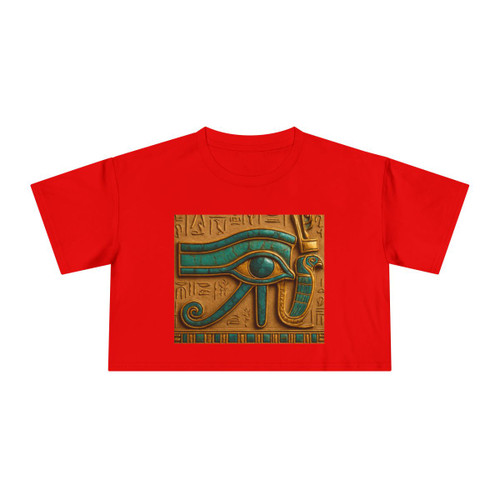 Mystical Eye of Horus - Women's Crop Tee Mystical Eye of Horus - Women's Crop Tee