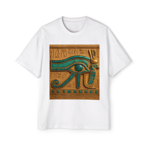 Mystical Eye of Horus - Men's Heavy Oversized Tee Mystical Eye of Horus - Men's Heavy Oversized Tee