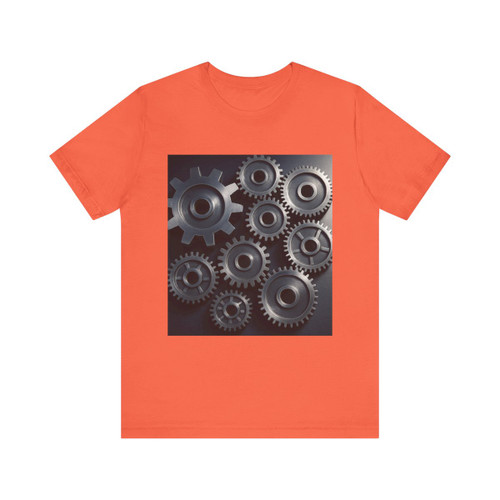 Gears of Innovation - Unisex Jersey Short Sleeve Tee