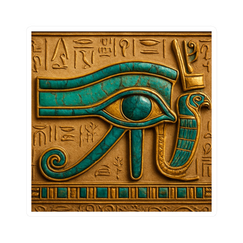 Mystical Eye of Horus - Vinyl Kiss-Cut Stickers