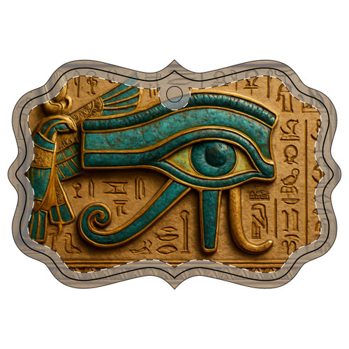 Mystical Eye of Horus - Acrylic Ornament (Multi-depth)