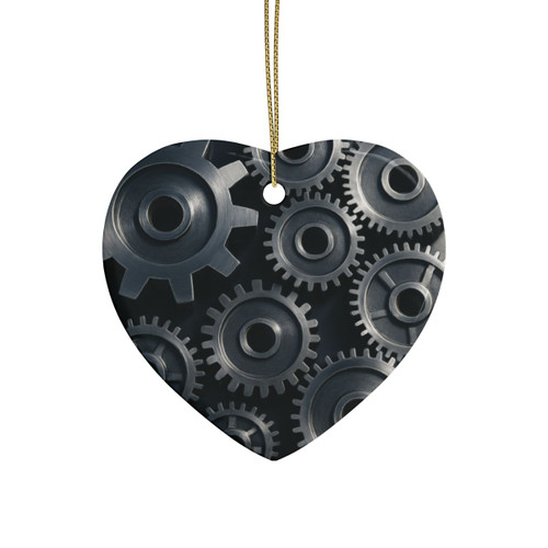Gears of Innovation - Ceramic Ornaments (1pcs, 5pcs, 10pcs, 20pcs)