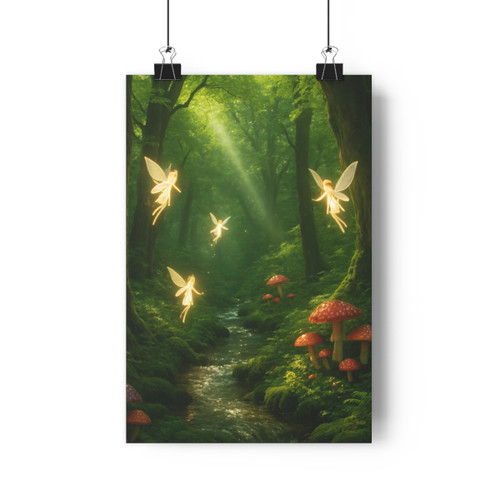 Whispers of the Woods - Paper Poster