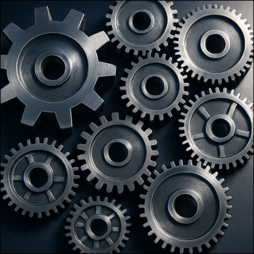 Gears of Innovation - Custom Cut Acrylic Ornament