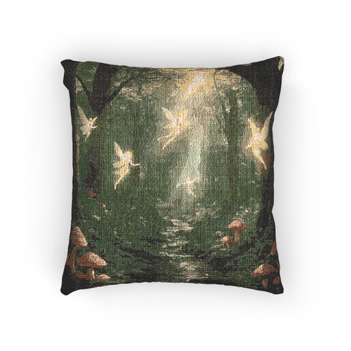 Whispers of the Woods - Woven Pillow