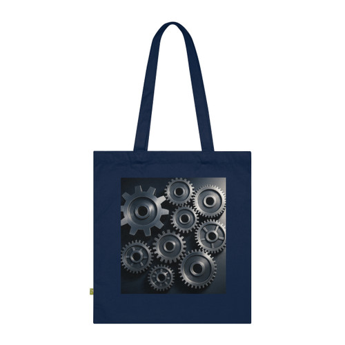 Gears of Innovation - Organic Cotton Tote Bag Gears of Innovation - Organic Cotton Tote Bag