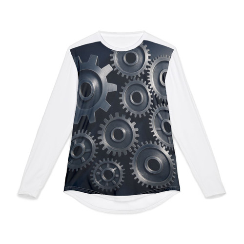 Gears of Innovation - Men's UV Protection Long Sleeve Shirt (AOP)