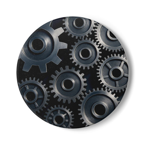 Gears of Innovation - Ceramic Coaster