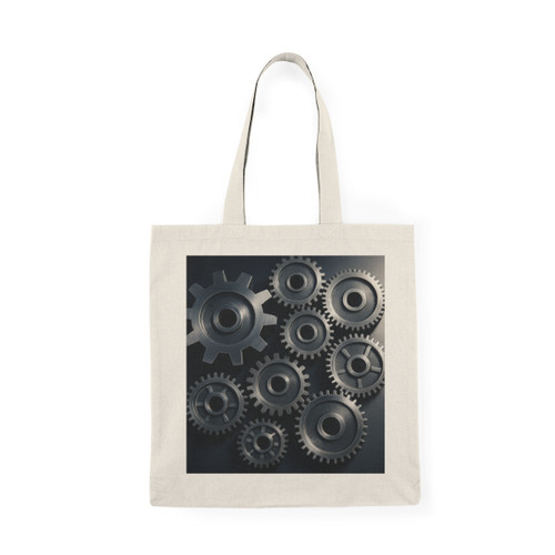 Gears of Innovation - Natural Tote Bag Gears of Innovation - Natural Tote Bag