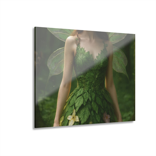 Whimsical Woodland Sprite - Acrylic Prints (French Cleat Hanging) 
