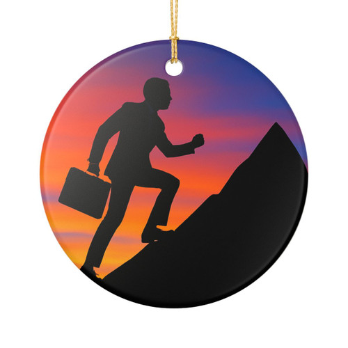 Driven to Succeed - Ceramic Decoration Ornament, (1pc)