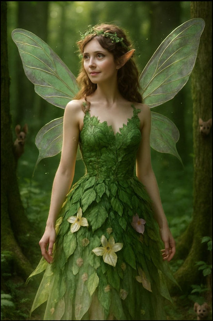 Whimsical Woodland Sprite - Temporary Tattoos