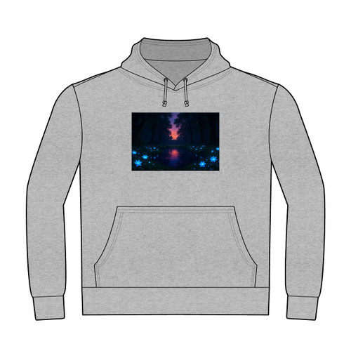 Ethereal Twilight Glade - Unisex Heavyweight Pullover Hoodie