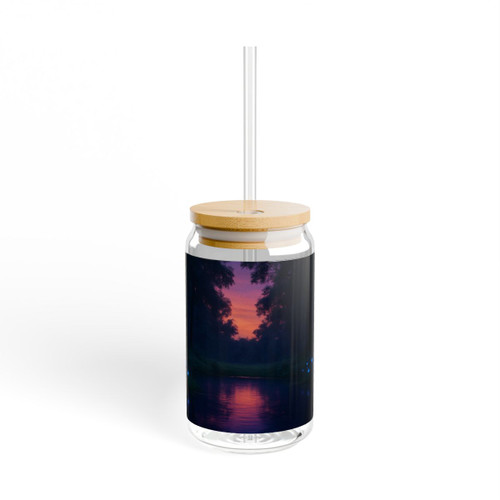 Ethereal Twilight Glade - Sipper Glass, 16oz