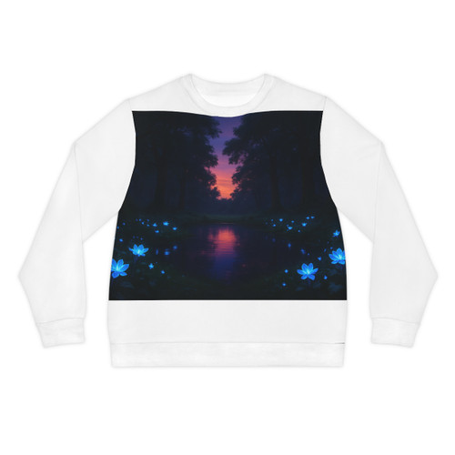 Ethereal Twilight Glade - Lightweight Sweatshirt (AOP)