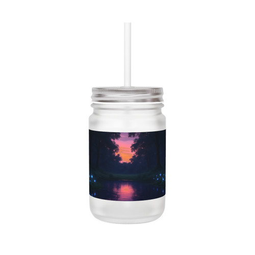 Ethereal Twilight Glade - Mason Jar