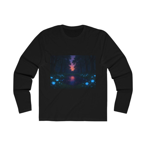 Ethereal Twilight Glade - Men's Long Sleeve Crew Tee