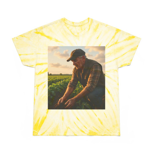 Harvest Heartbeat - Tie-Dye Tee, Cyclone