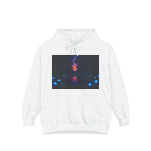 Ethereal Twilight Glade - Unisex Garment-Dyed Hoodie