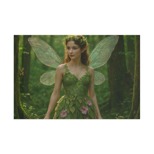 Whimsical Woodland Sprite - Flag