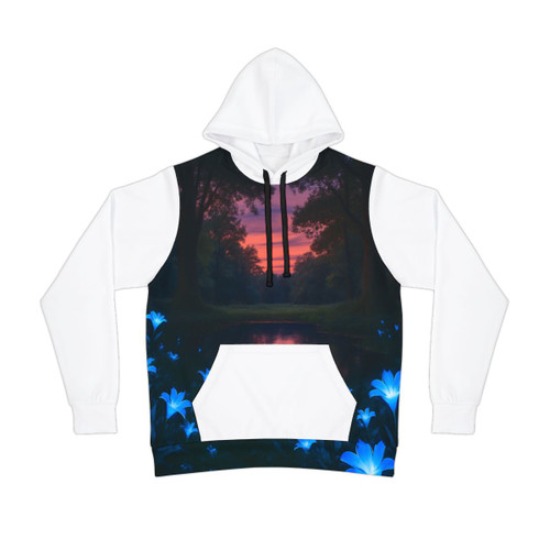 Ethereal Twilight Glade - Athletic Hoodie (AOP)