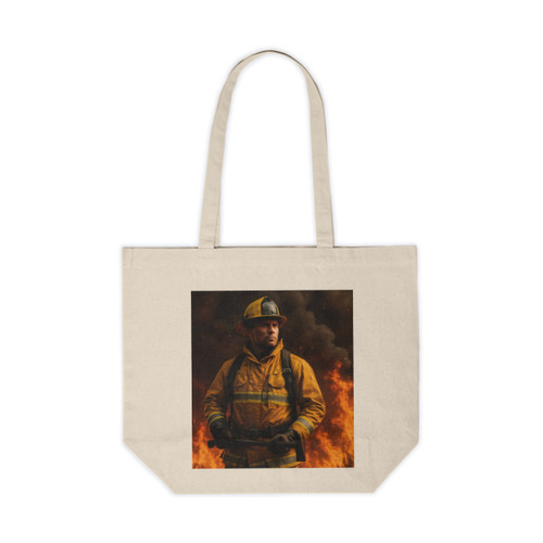 Brave Heat Heroes - Canvas Shopping Tote Brave Heat Heroes - Canvas Shopping Tote