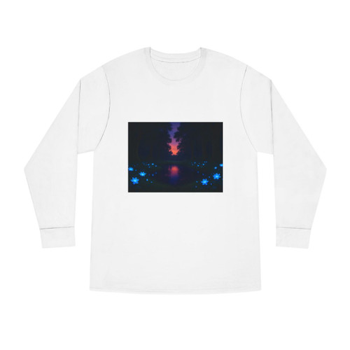 Ethereal Twilight Glade - Long Sleeve Crewneck Tee