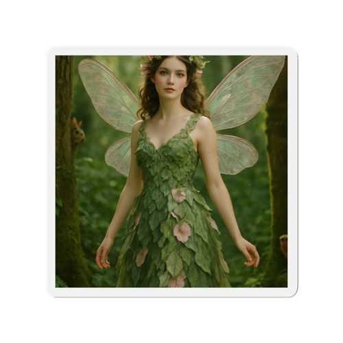 Whimsical Woodland Sprite - Die-Cut Magnets