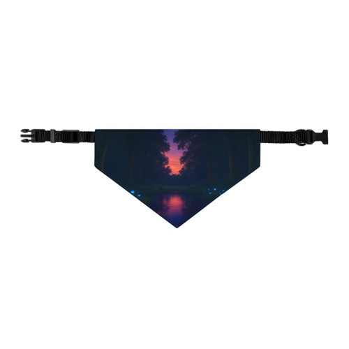 Ethereal Twilight Glade - Pet Bandana Collar Ethereal Twilight Glade - Pet Bandana Collar