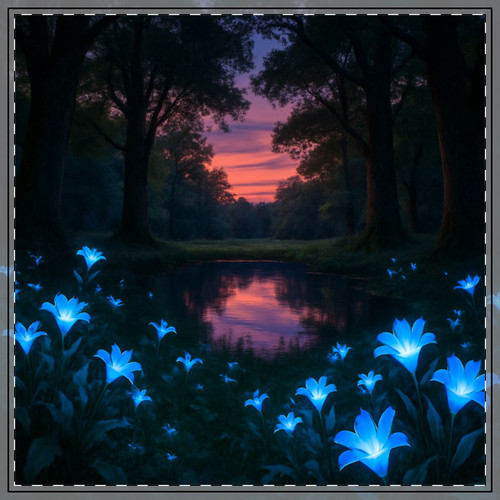 Ethereal Twilight Glade - Tablecloths