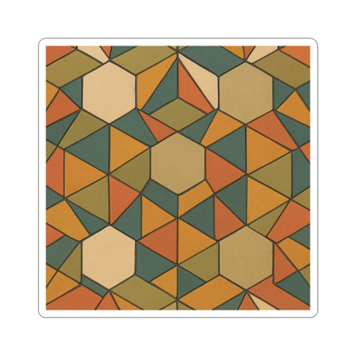 Geometric Fusion - Kiss-Cut Stickers