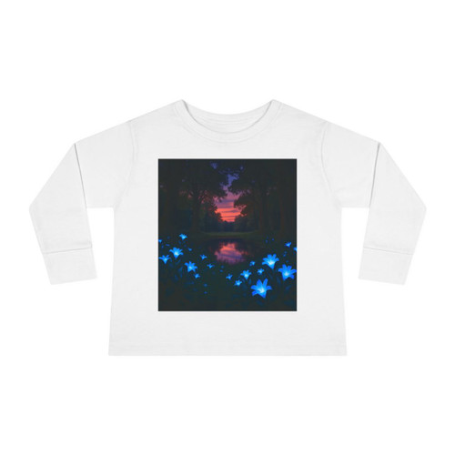 Ethereal Twilight Glade - Toddler Long Sleeve Tee