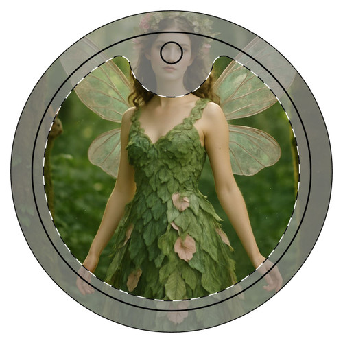 Whimsical Woodland Sprite - Ceramic Ornaments, 1-Side Print