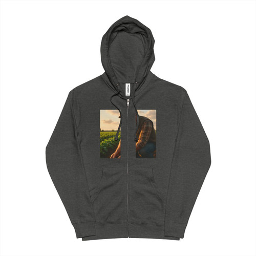 Harvest Heartbeat - Unisex Fleece Zip Up Hoodie Harvest Heartbeat - Unisex Fleece Zip Up Hoodie