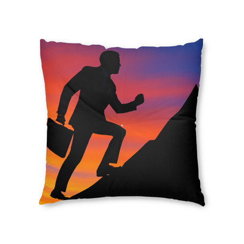 Driven to Succeed - Tufted Floor Pillow, Square Driven to Succeed - Tufted Floor Pillow, Square