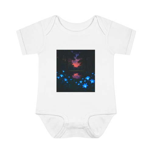 Ethereal Twilight Glade - Infant Baby Rib Bodysuit