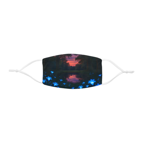 Ethereal Twilight Glade - Snug-Fit Polyester Face Mask Ethereal Twilight Glade - Snug-Fit Polyester Face Mask